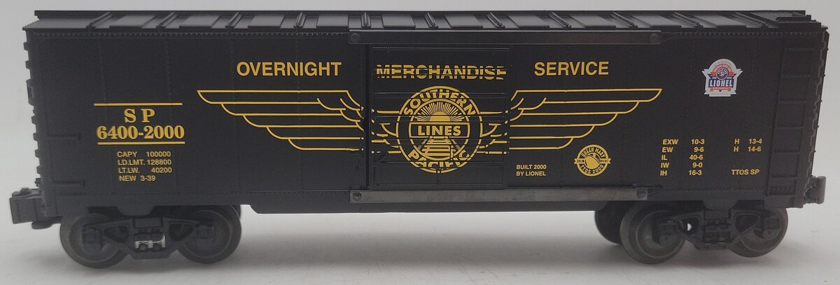Lionel 6-52200 O Gauge SP TTOS Box Car EX/Box