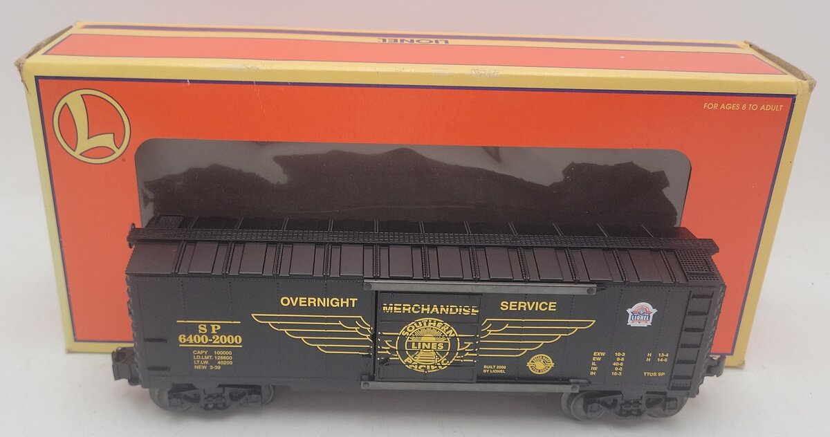 Lionel 6-52200 O Gauge SP TTOS Box Car EX/Box