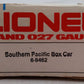 Lionel 6-9462 O Gauge Southern Pacific Boxcar EX/Box