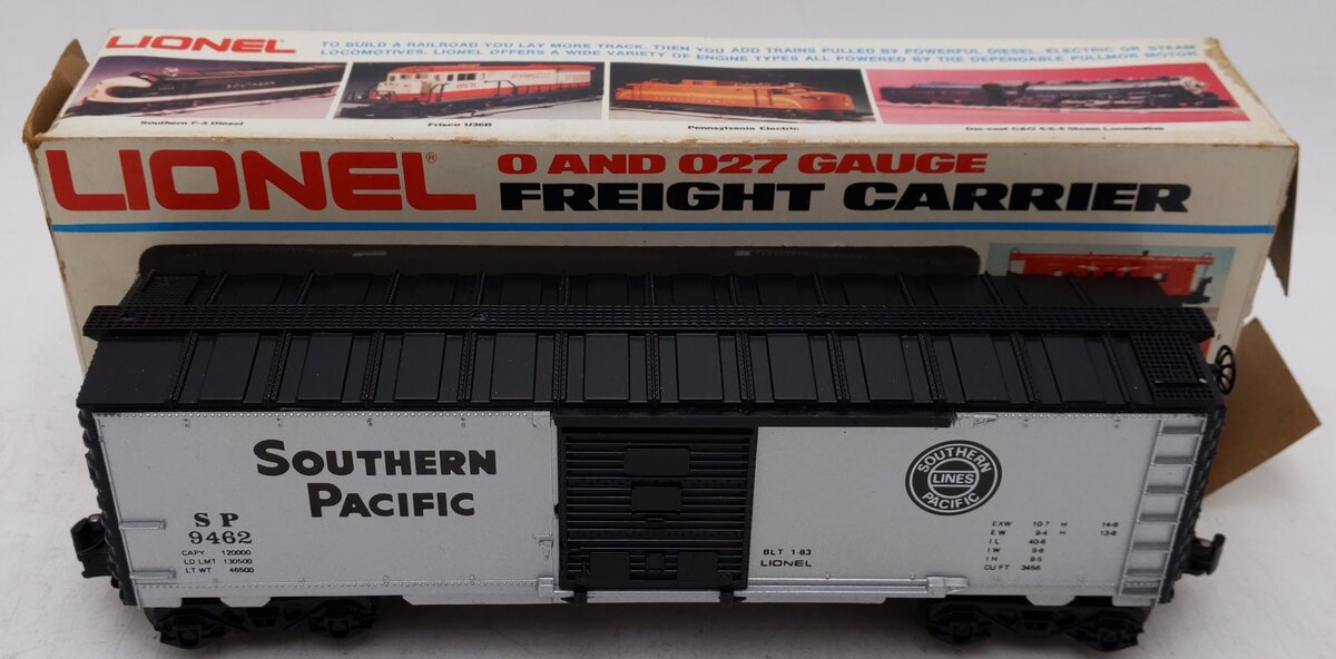 Lionel 6-9462 O Gauge Southern Pacific Boxcar EX/Box