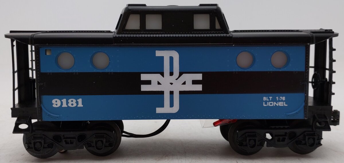 Lionel 6-9181 O Gauge Boston and Maine N5C Porthole Caboose EX/Box