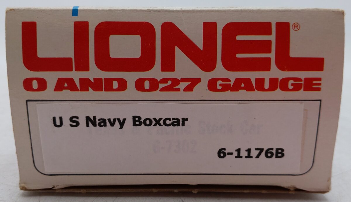 Lionel 6-6106888 O Gauge US Navy Boxcar EX/Box