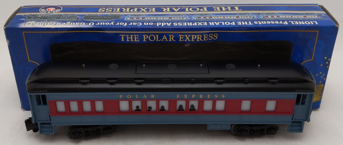 Lionel 6-35130 O Gauge The Polar Express Disappearing Hobo Passenger Coach VG/Box