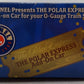 Lionel 6-35130 O Gauge The Polar Express Disappearing Hobo Passenger Coach VG/Box