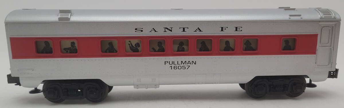 Lionel 6-16057 O Gauge Santa Fe Illuminated Passenger Car EX/Box