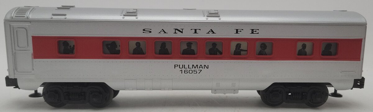 Lionel 6-16057 O Gauge Santa Fe Illuminated Passenger Car EX/Box