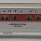 Lionel 6-16060 O Gauge Santa Fe Observation Car VG/Box