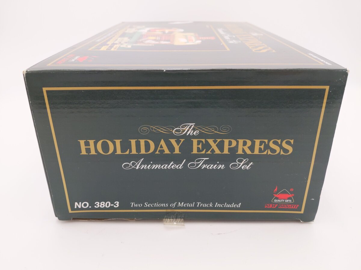 New Bright 380-3 G Scale Holiday Express Animated Ye Ol'e Bakery Car EX/Box