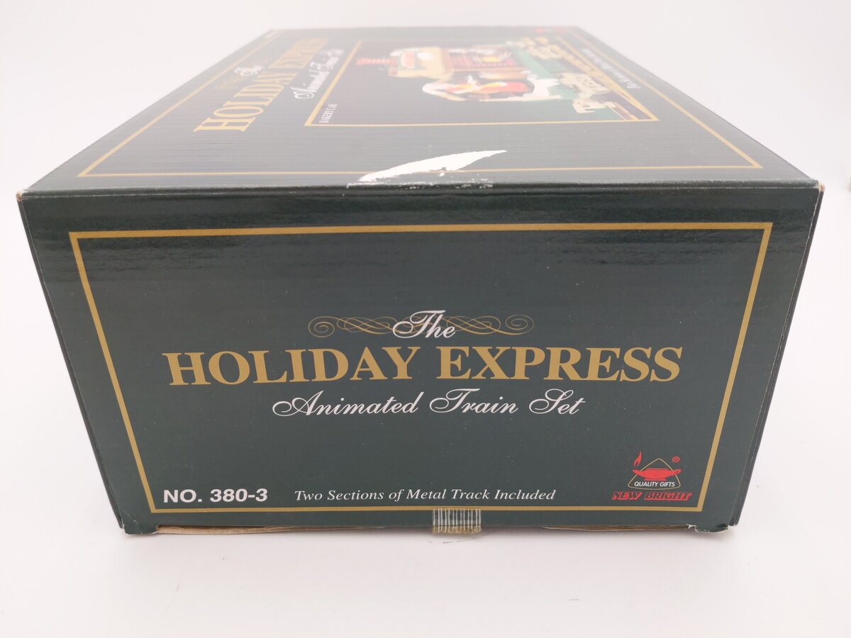 New Bright 380-3 G Scale Holiday Express Animated Ye Ol'e Bakery Car EX/Box