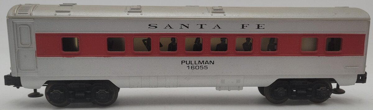 Lionel 6-16055 O Gauge Santa Fe Illuminated Pullman Passenger Car #16055 EX/Box