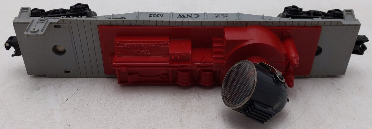 Lionel 6-6522 Chicago & North Western Operating Searchlight Car EX