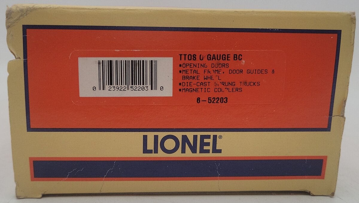 Lionel 6-52203 O Gauge SP TTOS Box Car EX/Box