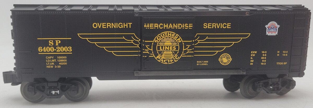 Lionel 6-52203 O Gauge SP TTOS Box Car EX/Box