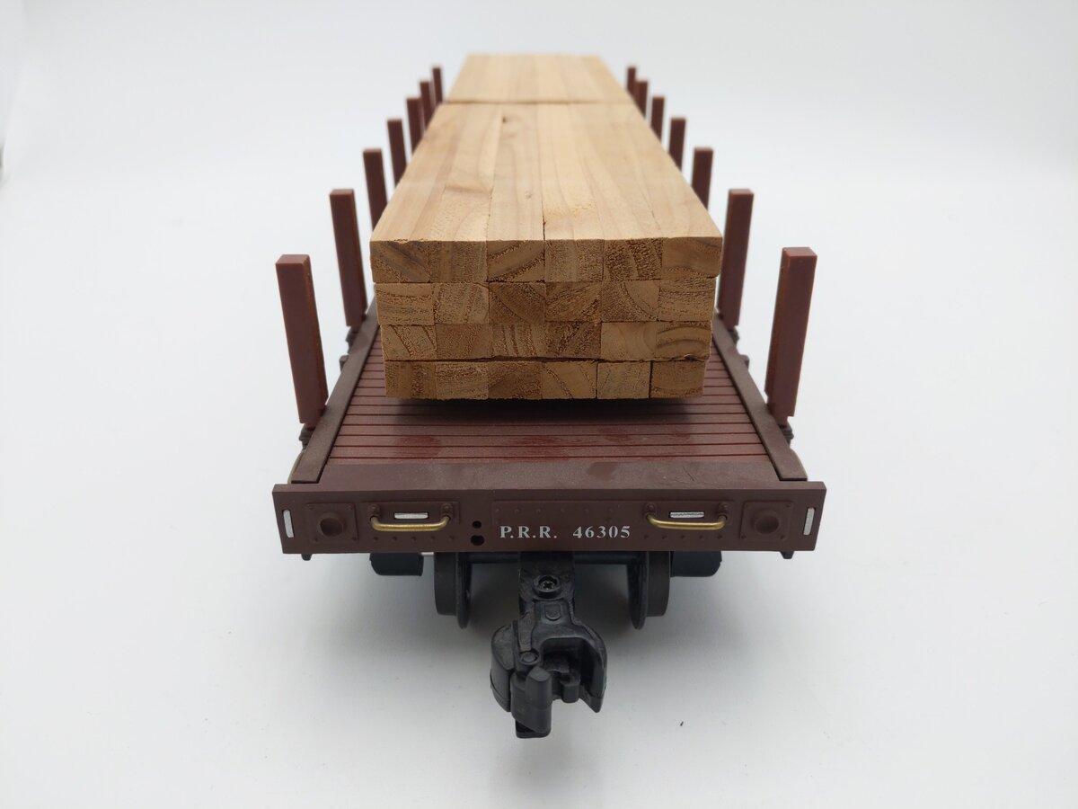 Aristo-Craft 46305 G Scale Pennsylvania Flatcar #46305 EX