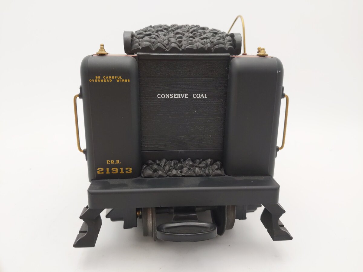 Aristo-Craft 21913 G Scale Pennsylvania Slopeback Tender With Sound EX
