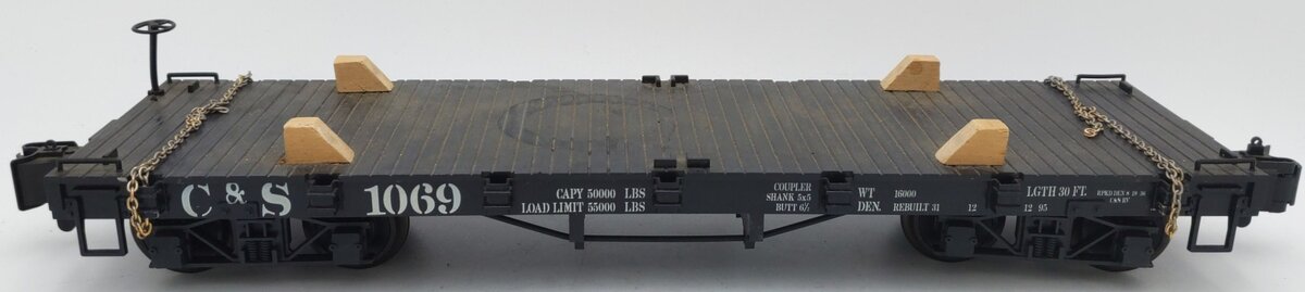 LGB 1069 C&S Flatcar #1069 EX