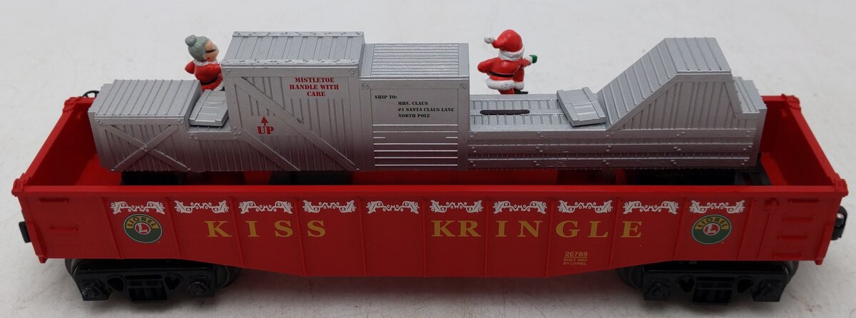 Lionel 6-26789 O Gauge Kris Kringle Chase Gondola EX