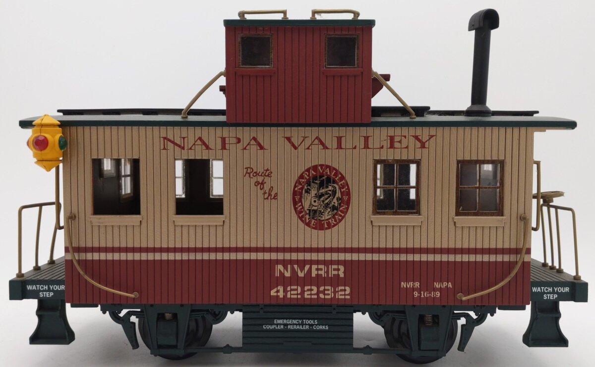 Aristo-Craft 42232 Napa Valley Caboose - Metal Wheels EX