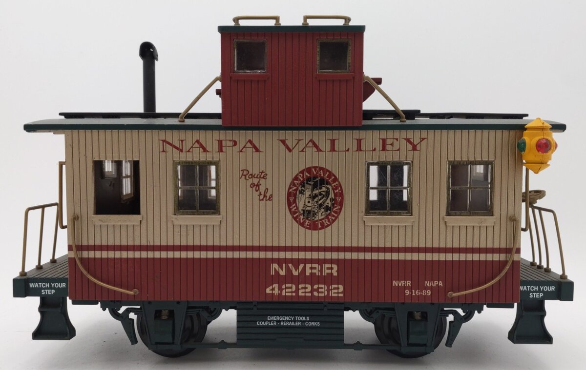 Aristo-Craft 42232 Napa Valley Caboose - Metal Wheels EX