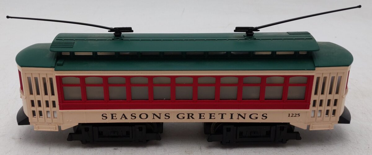 Industrial Rail 14001 O27 Seasons Greetings Operating Trolley EX