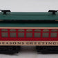 Industrial Rail 14001 O27 Seasons Greetings Operating Trolley EX