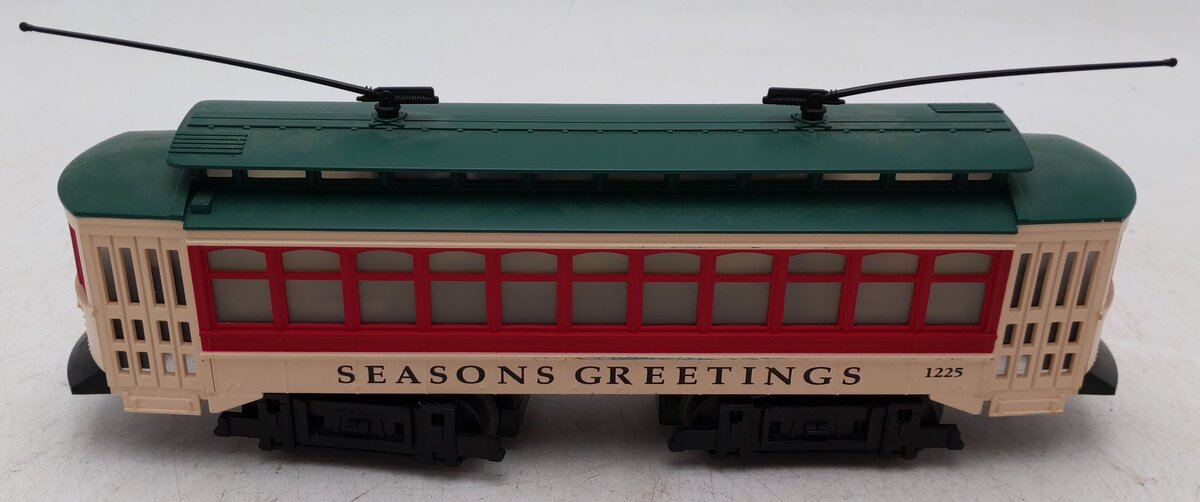 Industrial Rail 14001 O27 Seasons Greetings Operating Trolley EX
