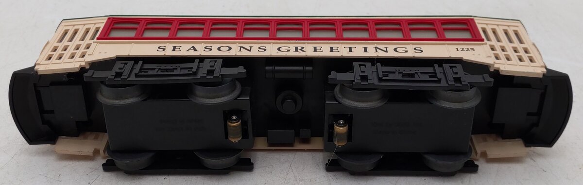 Industrial Rail 14001 O27 Seasons Greetings Operating Trolley EX