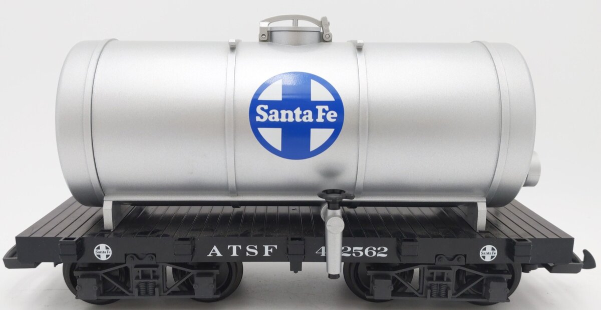 LGB 492562 G Scale ATSF Short Single Dome Tank Car #492562 EX