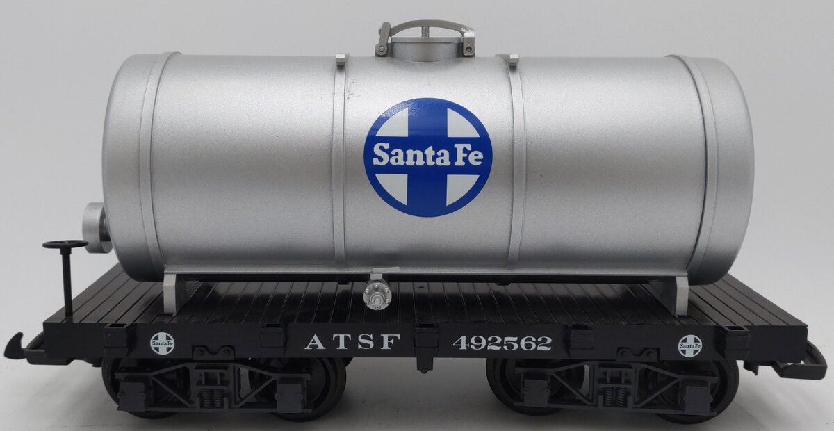 LGB 492562 G Scale ATSF Short Single Dome Tank Car #492562 EX