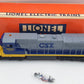 Lionel 6-18215 O Gauge CSX Dash 8 Diesel Engine #7643 EX/Box