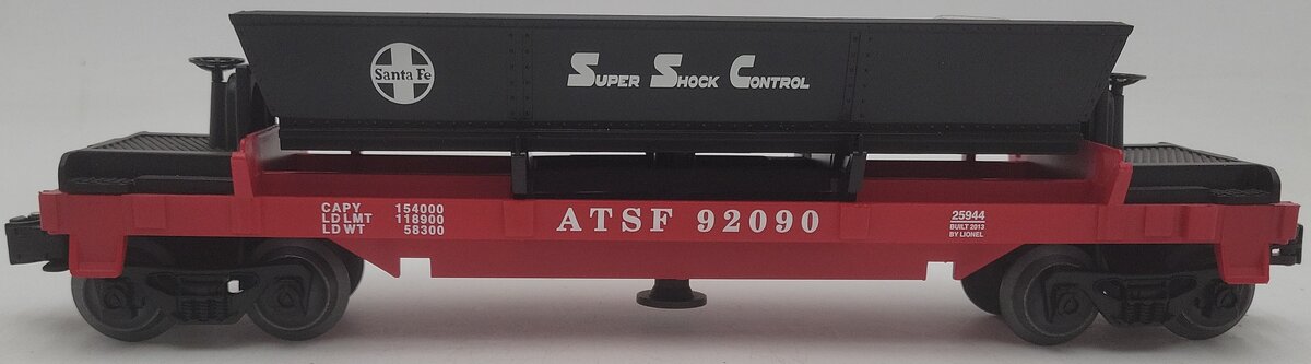 Lionel O Gauge Santa Fe Dump Car #92090 EX
