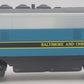 Lionel 6-8468 O Baltimore & Ohio F3 B-Unit Dummy Diesel Locomotive #8468 EX