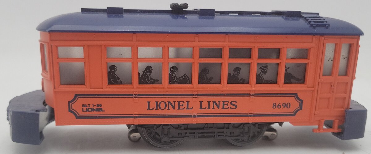 Lionel 6-8690 O Gauge Lionel Lines Trolley Car #8690 EX