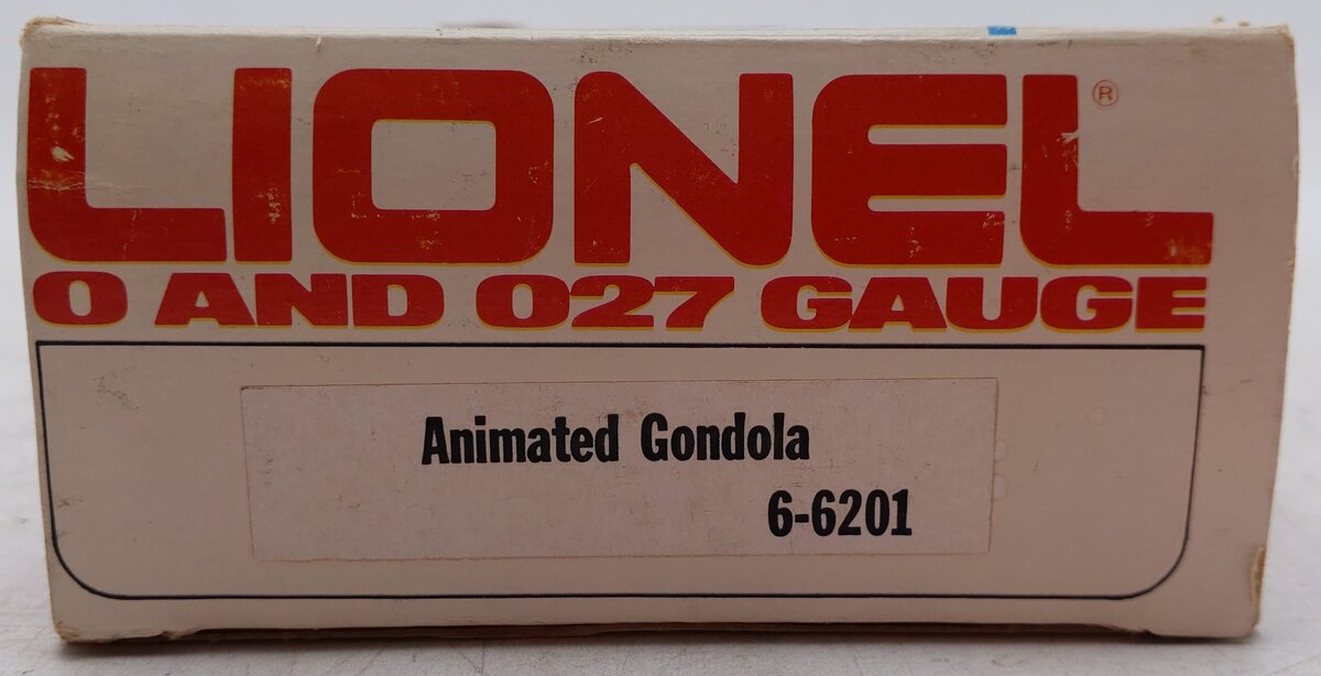 Lionel 6-6201 O Gauge Union Pacific Animated Gondola EX/Box