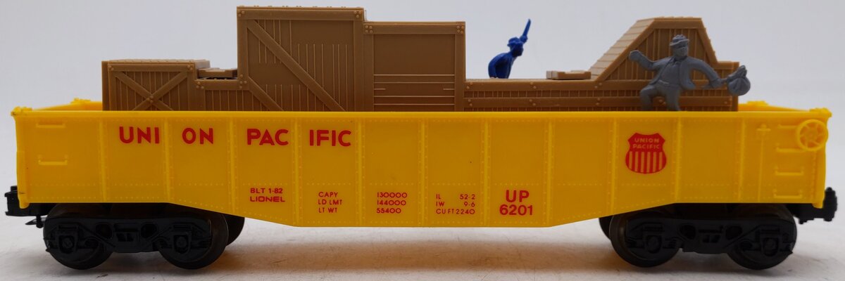 Lionel 6-6201 O Gauge Union Pacific Animated Gondola EX/Box