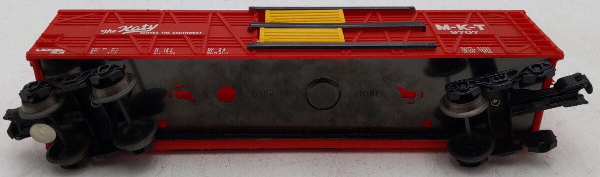 Lionel 6-9707 O Gauge Missouri, Kansas and Texas Cattle Car