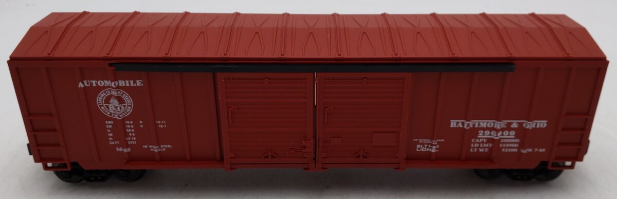 Lionel 6-17209 O Gauge Baltimore & Ohio Double Door Boxcar #296000 EX