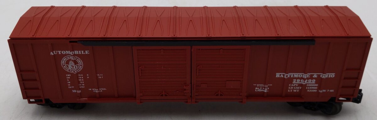 Lionel 6-17209 O Gauge Baltimore & Ohio Double Door Boxcar #296000 EX