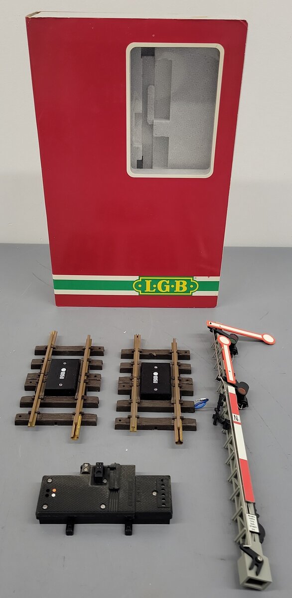 LGB 5094 Home Stop Signal with 2 Arms EX/Box