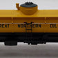 Lionel 6-26148 Great Northern 3-Dome Tank Car #76488 EX