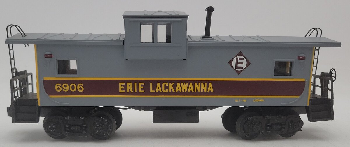 Lionel 6-6906 O Gauge Erie Lackawanna Extended Vision Caboose #6906 EX/Box