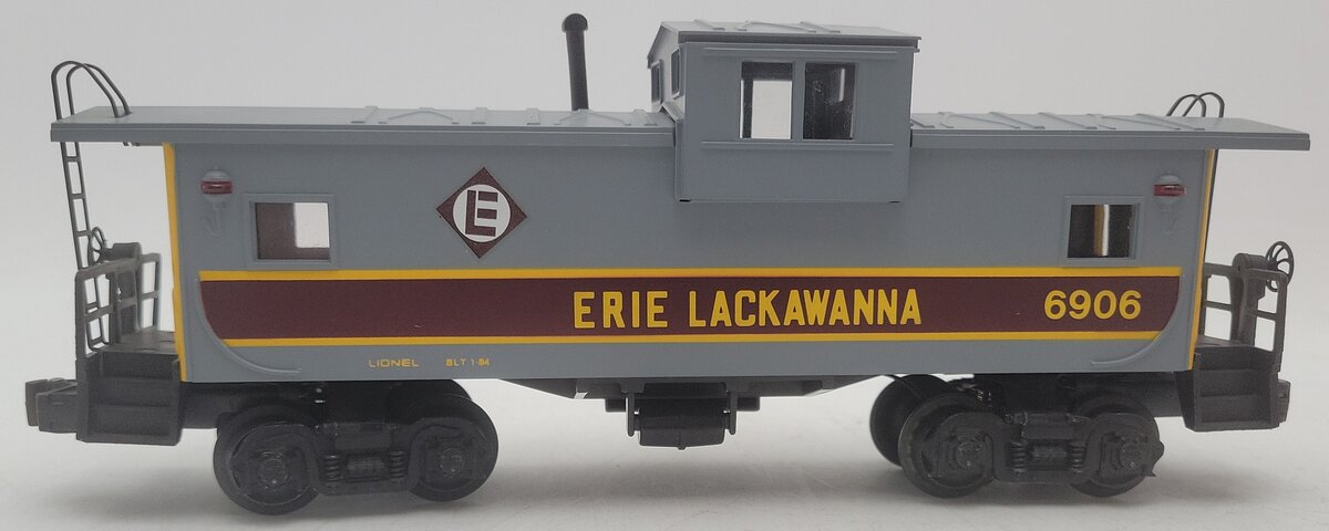 Lionel 6-6906 O Gauge Erie Lackawanna Extended Vision Caboose #6906 EX/Box