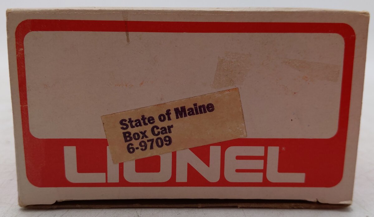 Lionel 6-9709 O Gauge State of Maine Box Car VG/Box