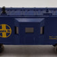 Lionel 6-9317 O Gauge AT&SF Blue & Yellow Bay Window Caboose #9317 VG