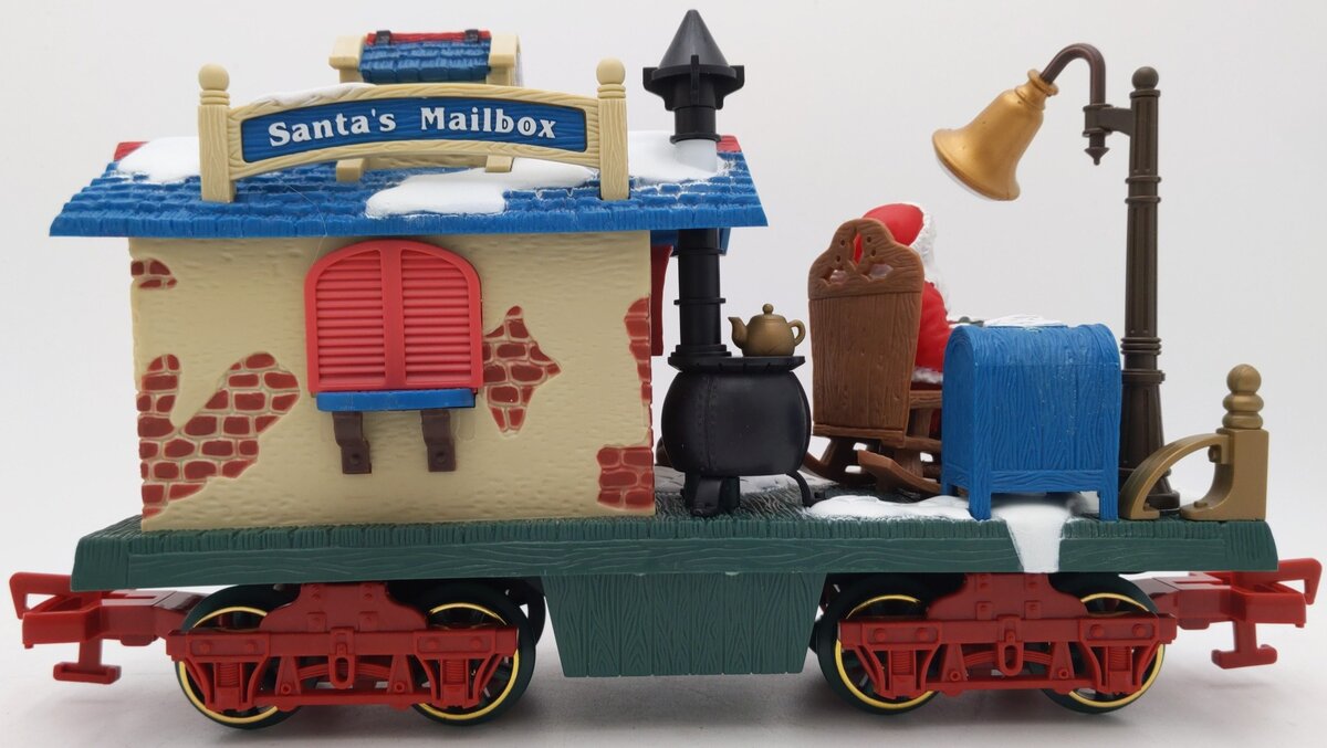 New Bright 384-1 G Scale Santa's Mailbox Car EX/Box