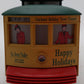Lionel 6-21945 O Gauge Garland Holiday Town Transit Christmas Trolley EX