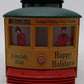 Lionel 6-21945 O Gauge Garland Holiday Town Transit Christmas Trolley EX