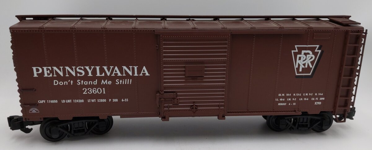 Aristo-Craft 46004 G Scale Pennsylvania Railroad Boxcar #23601 EX