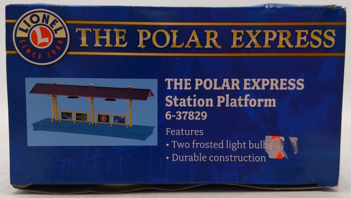 Lionel 6-37829 O Polar Express Station Platform EX/Box