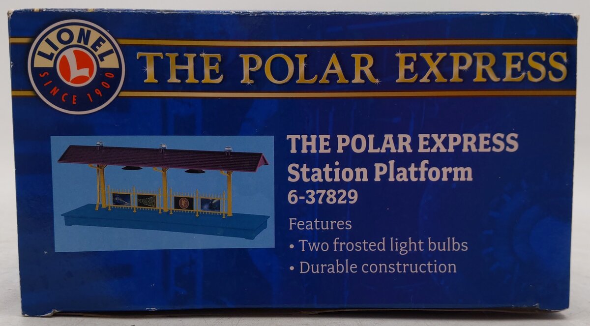 Lionel 6-37829 O Polar Express Station Platform EX/Box